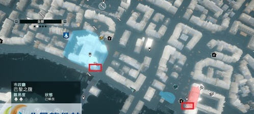 刺客信条大革命全技能点位置地图 v2.5 刺客信条大革命全技能点位置地图 v2.5