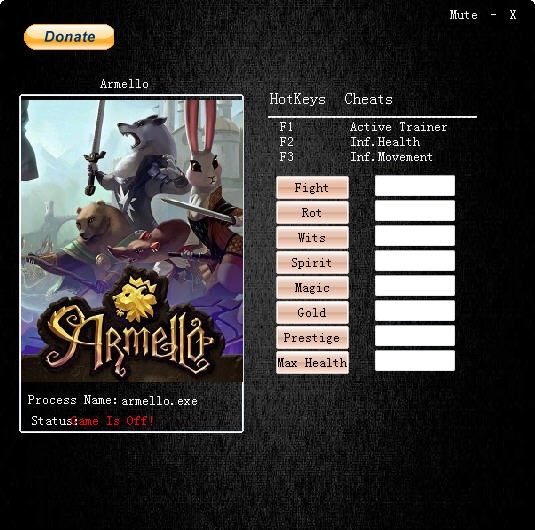 阿门罗十项修改器 v2.5 阿门罗十项修改器 v2.5