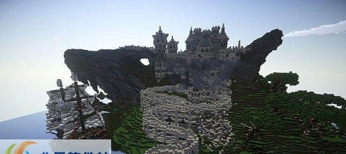 我的世界巨齿鲨鱼岛地图存档 v2.5 我的世界巨齿鲨鱼岛地图存档 v2.5