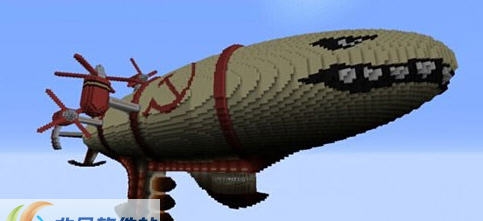 我的世界红色警戒基洛夫飞艇存档 v2.5 我的世界红色警戒基洛夫飞艇存档 v2.5