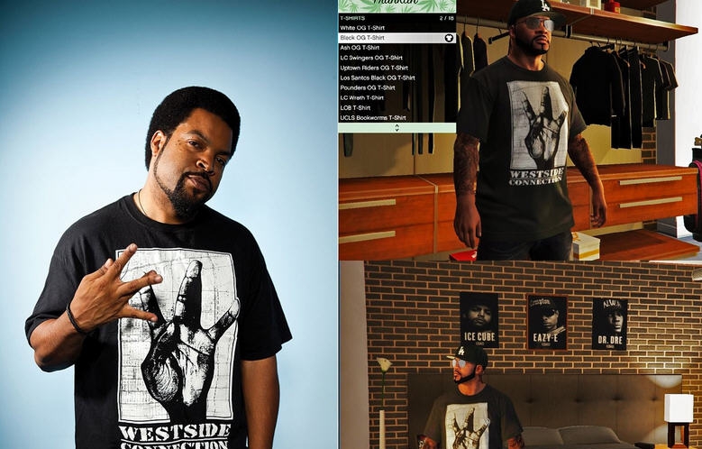 GTA5艾斯库伯人物图案衬衫MOD v2.5 GTA5艾斯库伯人物图案衬衫MOD v2.5