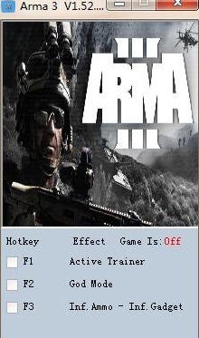 武装突袭3三项修改器 v3.6 武装突袭3三项修改器 v3.6