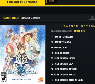 情热传说十三项修改器 v3.5