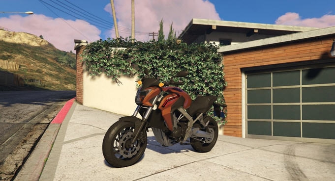 GTA5本田CB650F摩托车MOD v3.5 GTA5本田CB650F摩托车MOD v3.5