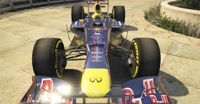 GTA5红牛F1赛车MOD v3.8 GTA5红牛F1赛车MOD v3.8