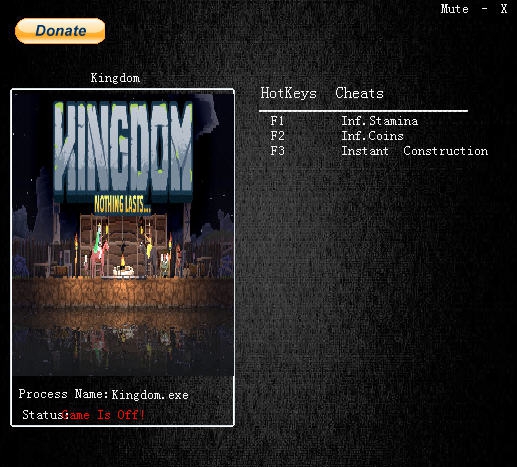 王国三项修改器 v3.4 王国三项修改器 v3.4