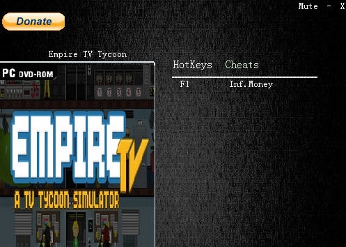 帝国电视大亨无限金钱修改器 v3.5 帝国电视大亨无限金钱修改器 v3.5