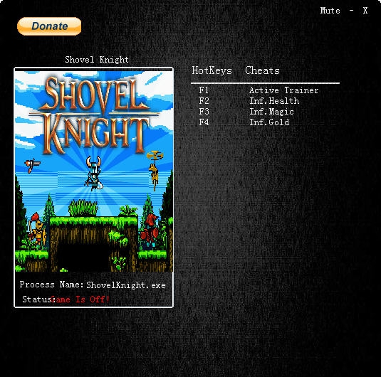 铲子骑士三项修改器 v3.9 铲子骑士三项修改器 v3.9