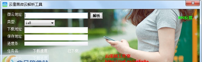 云崖居微云解析工具 v1.10 云崖居微云解析工具 v1.10