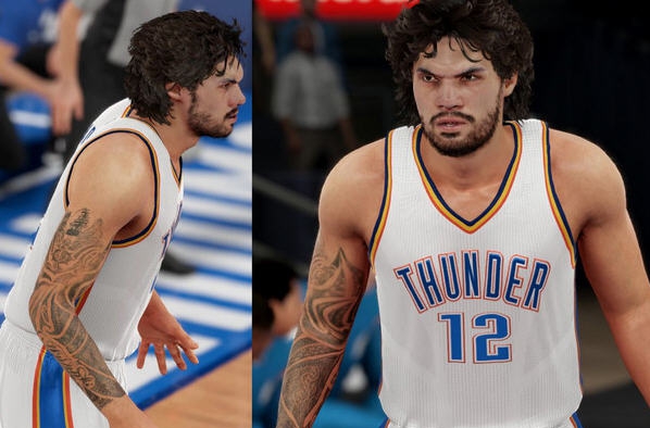 NBA2K16史蒂文亚当斯面补 v2.7 NBA2K16史蒂文亚当斯面补 v2.7