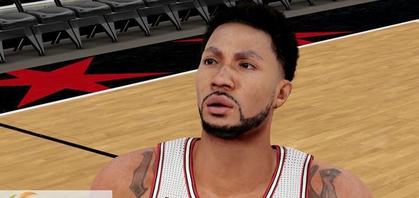 NBA2K16罗斯络腮胡款面补 v2.6 NBA2K16罗斯络腮胡款面补 v2.6