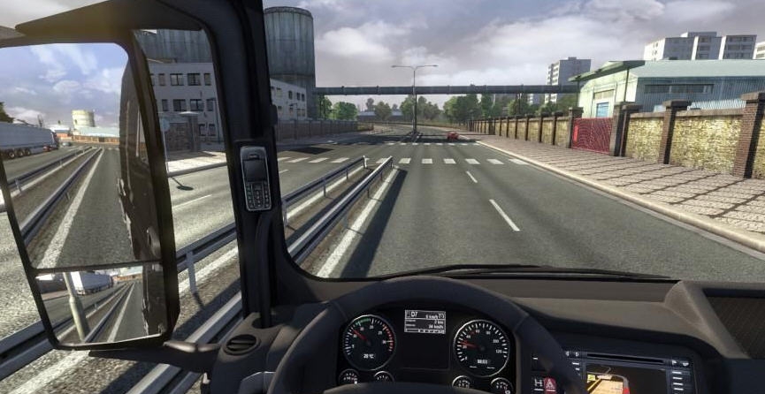 欧洲卡车模拟2雷诺仪表盘MOD v2.6