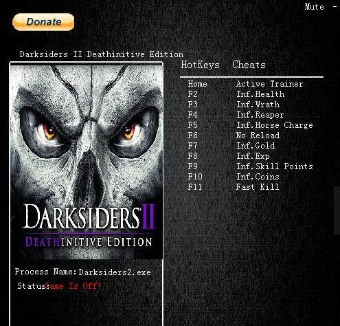暗黑血统2终极版十项修改器 v3.6 暗黑血统2终极版十项修改器 v3.6