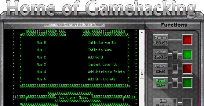 黎明传说六项修改器 v3.4 黎明传说六项修改器 v3.4