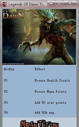 黎明传说四项修改器 v2.4 黎明传说四项修改器 v2.4