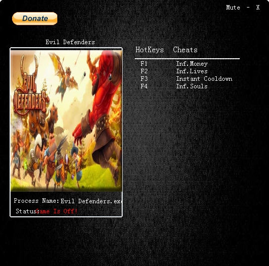 邪恶捍卫者修改器 v3.6 邪恶捍卫者修改器 v3.6