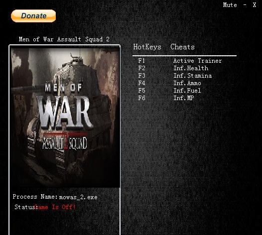 战争之人突击小队2五项修改器 v3.8 战争之人突击小队2五项修改器 v3.8