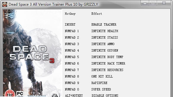 死亡空间3十项修改器 閸忋劎澧梫1.4 死亡空间3十项修改器 閸忋劎澧梫1.4