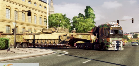 欧洲卡车模拟2海军迷彩皮肤MOD v2.5 欧洲卡车模拟2海军迷彩皮肤MOD v2.5