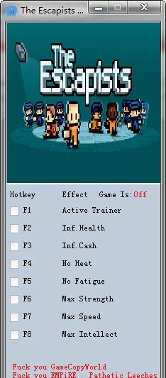 脱逃者七项修改器 閸忋劎澧梫1.5 脱逃者七项修改器 閸忋劎澧梫1.5