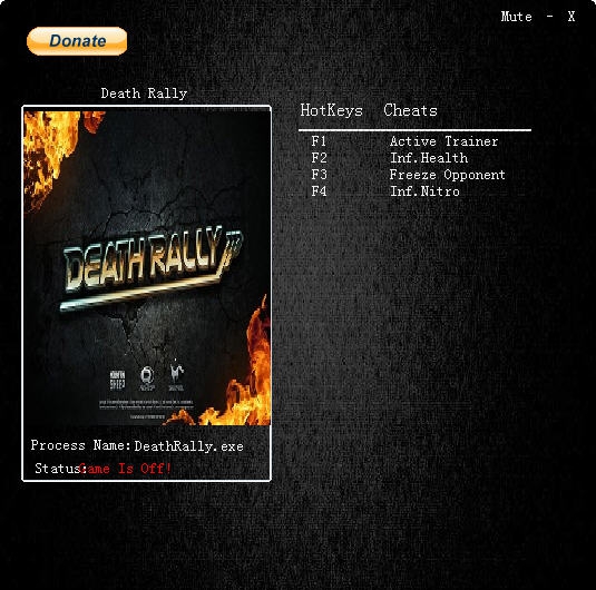 死亡赛车三项修改器 v3.5 死亡赛车三项修改器 v3.5