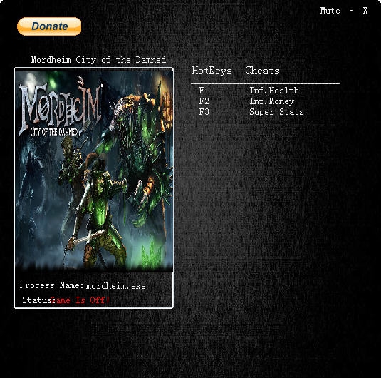 莫德海姆诅咒之城三项修改器 v3.5 莫德海姆诅咒之城三项修改器 v3.5