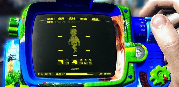 辐射4PP小子碧草蓝天美女颜色MOD v2.5 辐射4PP小子碧草蓝天美女颜色MOD v2.5