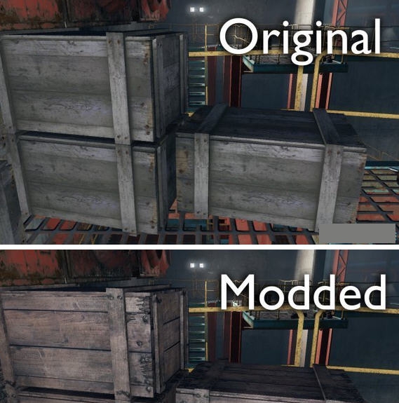 辐射4更好的板条箱材质MOD v2.5 辐射4更好的板条箱材质MOD v2.5