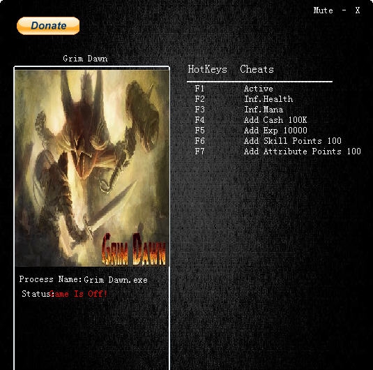 恐怖黎明六项修改器 v3.7 恐怖黎明六项修改器 v3.7