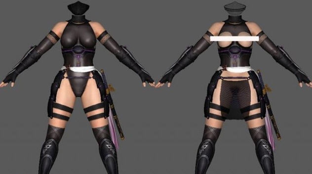 死或生5最后一战Ayane性感忍者装MOD v2.5 死或生5最后一战Ayane性感忍者装MOD v2.5