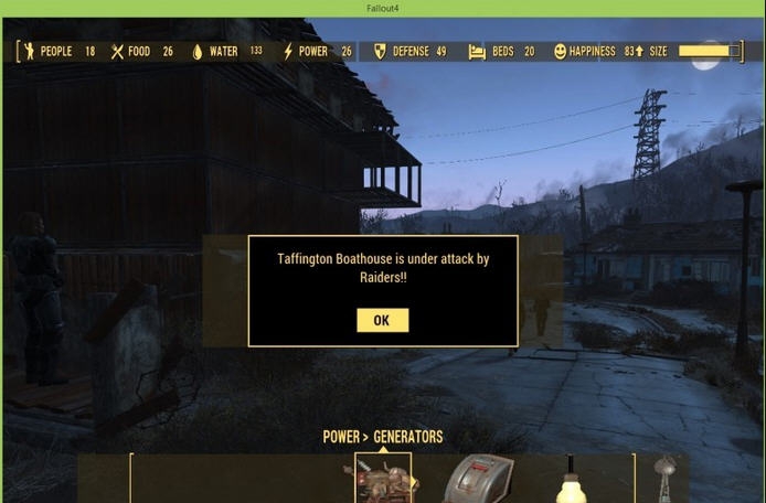 辐射4更好的据点攻击警告MOD v2.5 辐射4更好的据点攻击警告MOD v2.5