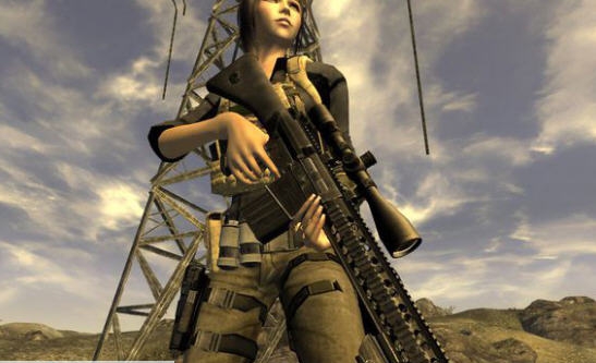 辐射410mm消音狙击枪MOD v2.5 辐射410mm消音狙击枪MOD v2.5