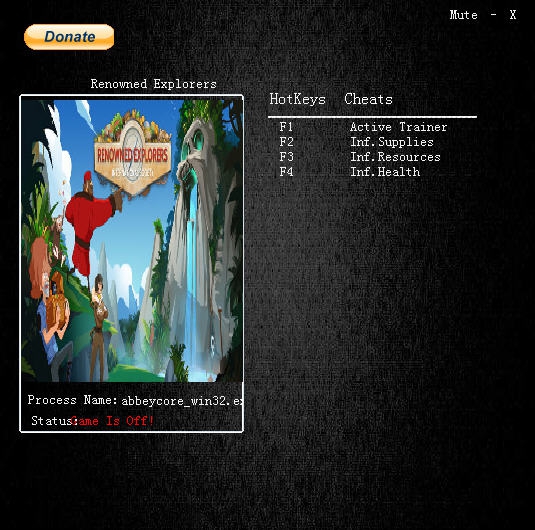 著名探险家国际社会三项修改器 v2.3 著名探险家国际社会三项修改器 v2.3