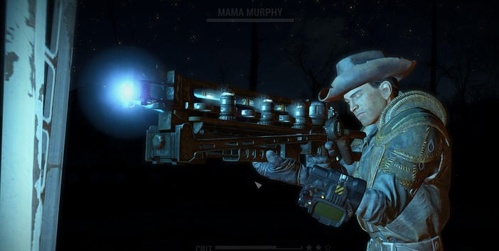 辐射4高斯步枪弹道特效改MOD v2.8