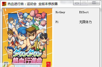 热血进行曲大运动会修改器 v3.4 热血进行曲大运动会修改器 v3.4