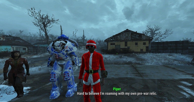 辐射4圣诞老人装MOD v2.6 辐射4圣诞老人装MOD v2.6