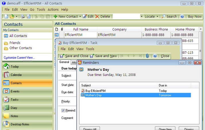Efficient Sticky Notes v5.8 Efficient Sticky Notes v5.8