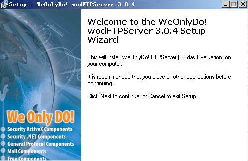wodFTPServer v3.3.13 wodFTPServer v3.3.13