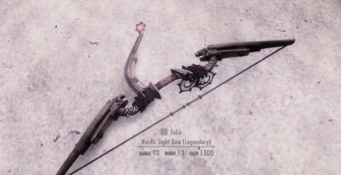 上古卷轴5天际诺德狙击弓MOD v2.4 上古卷轴5天际诺德狙击弓MOD v2.4