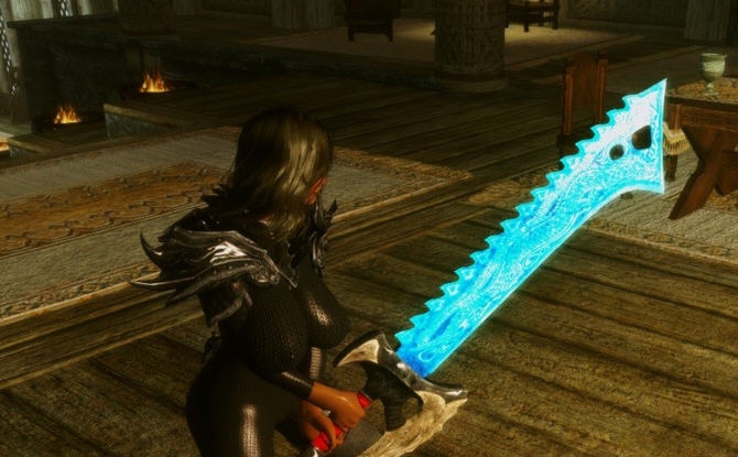 上古卷轴5发光狂战士大剑MOD v2.5 上古卷轴5发光狂战士大剑MOD v2.5