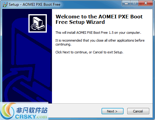 AOMEI PXE Boot v1.10 AOMEI PXE Boot v1.10