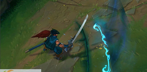 LOL西部牛仔蓝色贵族亚索自制皮肤 v2.4