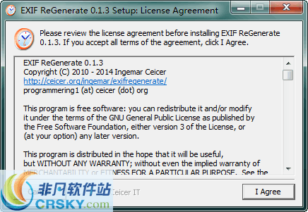 EXIF ReGenerate v0.1.8 EXIF ReGenerate v0.1.8