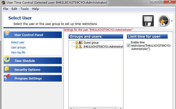 User Time Control v6.1 Build 6.1.3.9 User Time Control v6.1 Build 6.1.3.9