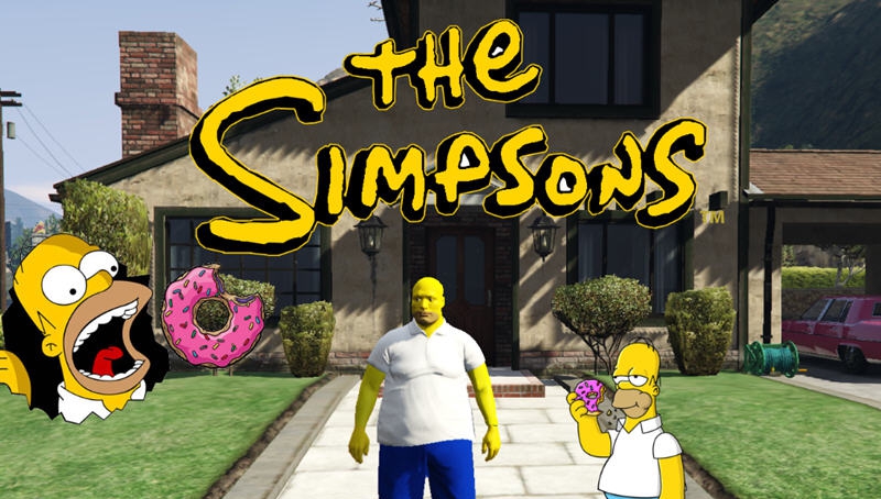 GTA5三次元辛普森MOD v2.6 GTA5三次元辛普森MOD v2.6