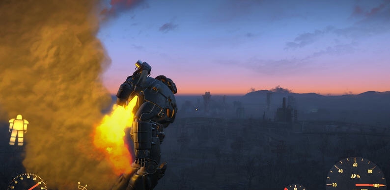 辐射4动力甲无限飞MOD v2.7 辐射4动力甲无限飞MOD v2.7