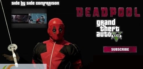 GTA5死侍刀MOD v2.5 GTA5死侍刀MOD v2.5