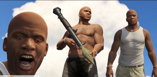 GTA5激秃猩猩队长富兰克林MOD v2.5 GTA5激秃猩猩队长富兰克林MOD v2.5