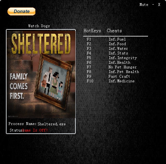 避难所十项修改器 v3.5 避难所十项修改器 v3.5