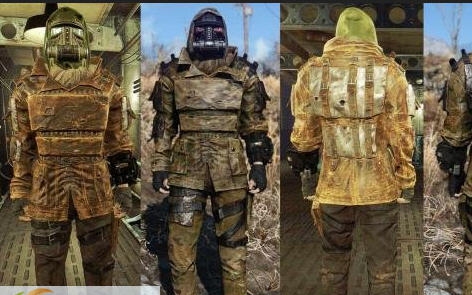 辐射4铁路装甲大衣MOD 鏉╁嘲鍍祐1.4